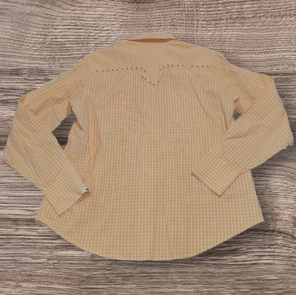 WOMEN'S CRUEL GIRL PEARL SNAP LONGSLEEVE SHIRT - Picture 8 of 8